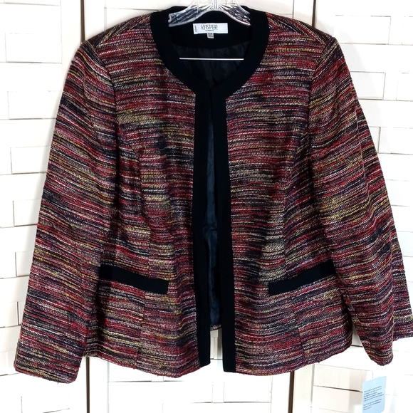 Kasper Jackets & Blazers - Kasper Blazer Classy Women's Plus Size